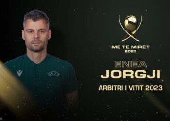 Arbitri i Vitit 2023, çmimi shkon për Enea Jorgjin