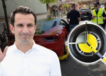 Lali Eri ka vendosur t’ua nxijë jetën shoferëve në Tiranë, kur parkojnë në vende të ndaluara. Këtë do ta bëjë me bllokues rrote, numri i të cilëve do të shumëfishohet.