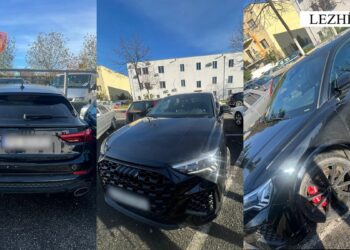 Audi i vjedhur në Poloni u trafikua në Lezhë, arrestohet 27-vjeçari