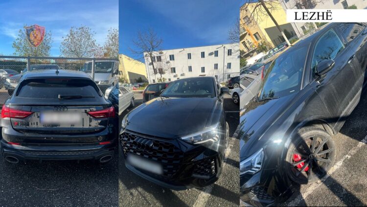 Audi i vjedhur në Poloni u trafikua në Lezhë, arrestohet 27-vjeçari