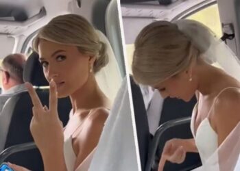 VIDEO/ Ja si relaksohet nusja para dasmës, shikoni se ç’bën në makinë