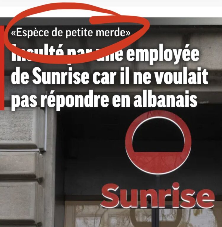 “More m*t i vogël, ti je shqiptar e nuk flet shqip”?/ Sherri mes klientit dhe…