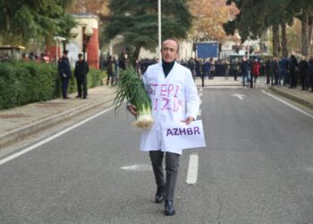 Dashnor Sula paraqitet me një veshje të pazakontë në Parlament