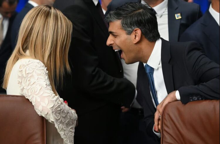 Pse Rishi Sunak e do Giorgia Meloni të Italisë, më Shqipërinë…