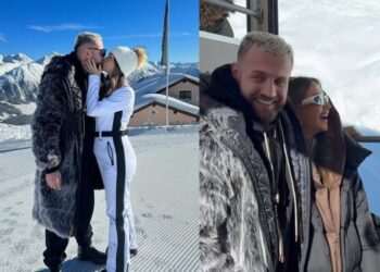 Luizi dhe Kiara fillojnë pushimet dimërore, shfaqen në alpet…