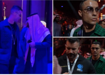 Joshua vs Wallin, CR7 si tifoz boksi (VIDEO)