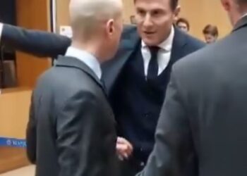 VIDEO/ Moment epik para shortit të Champions, punonjësi i UEFA-s nuk njeh Zanetin dhe e lë jashtë