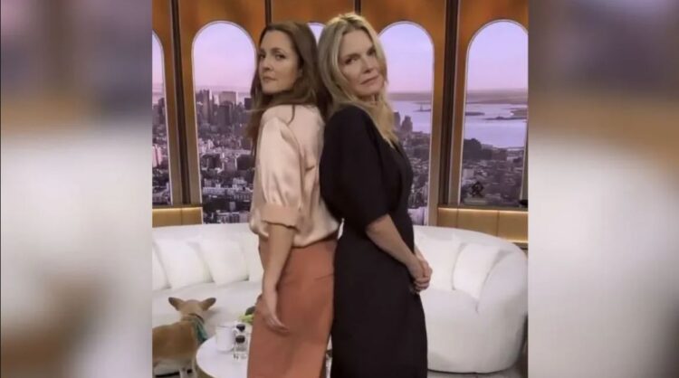 Drew Barrymore dhe Michelle Pfeiffer kërcejnë në Instagram