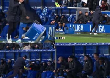 VIDEO/ ‘Tërbohet’ trajneri i Alavesit pas golit të Realit, ‘shkatërroi’ gjithçka…