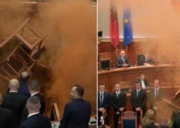 Tymuese dhe kaos na Kuvend, punonjësit e BKH-së mbërrijnë në sallë