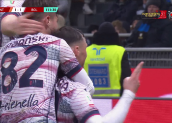 Bologna përmbys dhe eliminon Interin, Asllani titullar