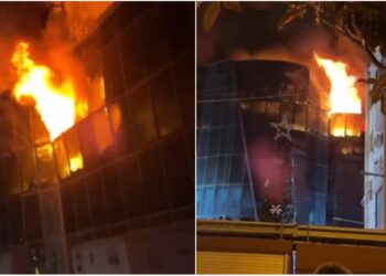 10 orë beteje me flakët, shuhet zjarri në qendrën tregtare të Lushnjes