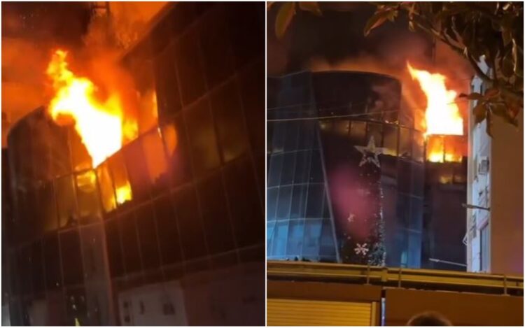 10 orë beteje me flakët, shuhet zjarri në qendrën tregtare të Lushnjes