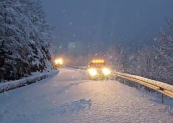 Reshjet e dëborës në Shkodër, ja si paraqitet situata
