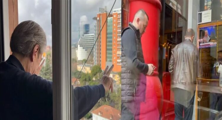 Oficerët e policisë i shkojnë Berishës për kontroll në banesë