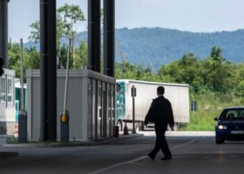 Arsenal armësh në Merdarë, Beogradi: Ishte me targa të Kosovës