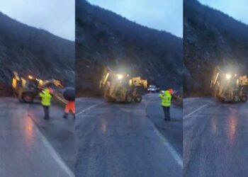 Moti i keq, bllokohet rruga në aksin Librazhd –Elbasan