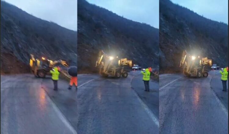 Moti i keq, bllokohet rruga në aksin Librazhd –Elbasan