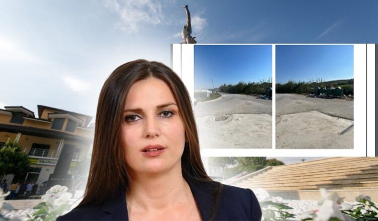 Juliana Mema me 300 MLN lekë asfalton 1 km rrugë, fondin ia fal Nazif Bajramit dhe Naim Llucës