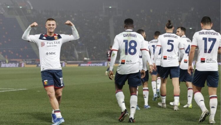 Bologna i rrëmben pikët Genoas në sekondat e fundit
