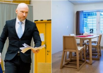 Breivik proteston për kushtet e jetesës në burg, ka tre dhoma…