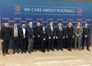 Komisioni i Medias së UEFA-s zhvillon mbledhjen e parë të vitit nën drejtimin e kryetarit të këtij komisioni, Armand Duka