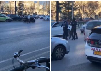 41-vjeçari bllokon trafikun në Tiranë dhe përplaset me policët