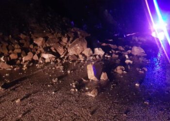 Rënie gurësh në rrugën Bajram Curr-Valbonë, bllokohet qarkullimi