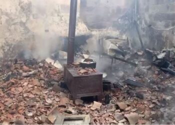 Shkrumbohet nga zjarri një shtëpi në fshatin Kodhel të Lezhës