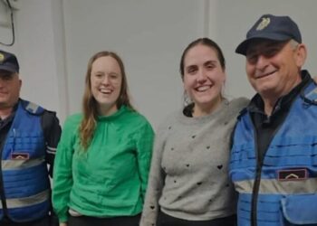 Humbën rrugën në mal, shpëtohen nga policia dy turistet