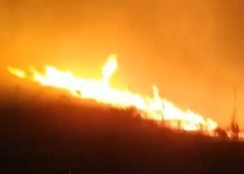 Vatra ende aktive në Orikum, era favorizon përhapjen e flakëve