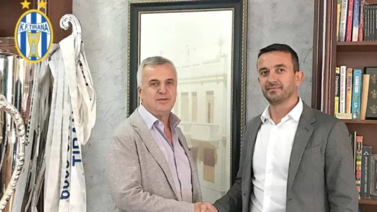 Tirana shkarkon Julian Ahmatajn si trajner