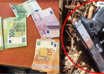 Si në filma/ I moshuari hedh armën nga makina, por arrestohet (Emri)