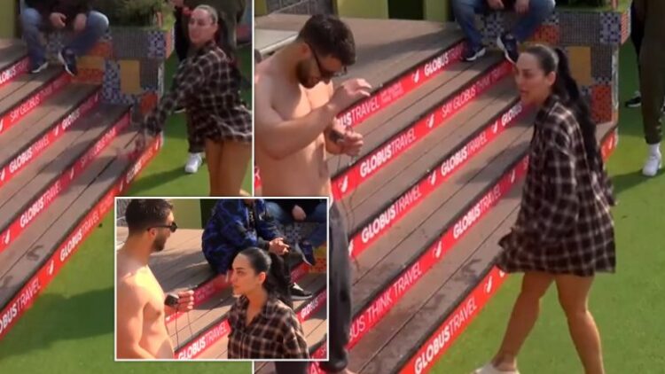 VIDEO/ Erjola i derdh lëngun e frutave Meritonit në fytyrë: Ndyrësirë