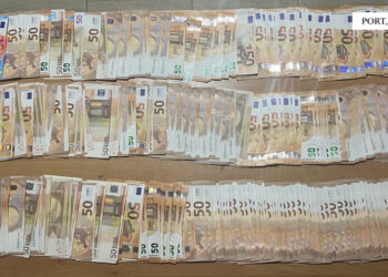 Mijëra euro e paund të padeklaruara, ndalohen tre persona