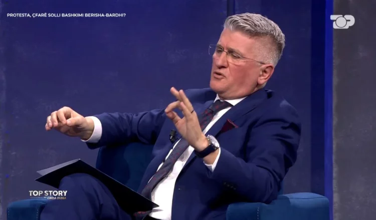 “Gjuhë rrugaçe”, Gjekmarkaj përplaset me gazetarin: Bullist, fol tamam