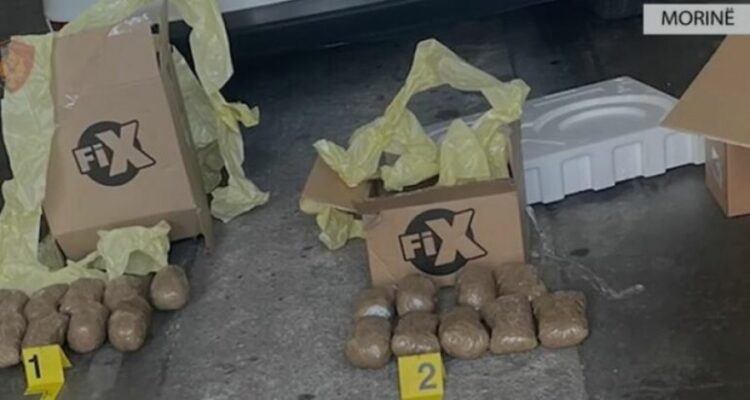 EMRI/ Kapet me 11 kilogramë heroinë në Morinë, pranga 39-vjeçarit