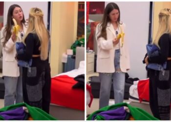 “Nuk je në një spektakël er*tik”/ Sherri mes dy banoreve për bananen