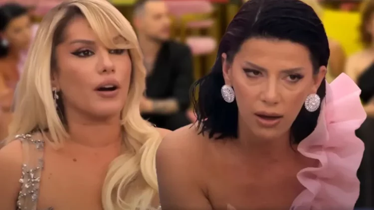 VIDEO/ Degradon sherri mes Ilnisës dhe Ledjonës: Mbetje, duhesh futur në açe…