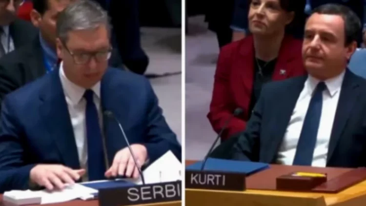 Kurti e Vuçiç përballen në OKB: Serbia, një nga rreziqet më të mëdha për Rajonin