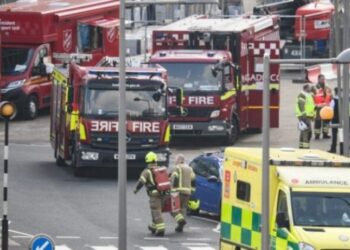 VIDEO/ Zjarr në ndërtesën e gjykatës në Londër, evakuohen punonjësit