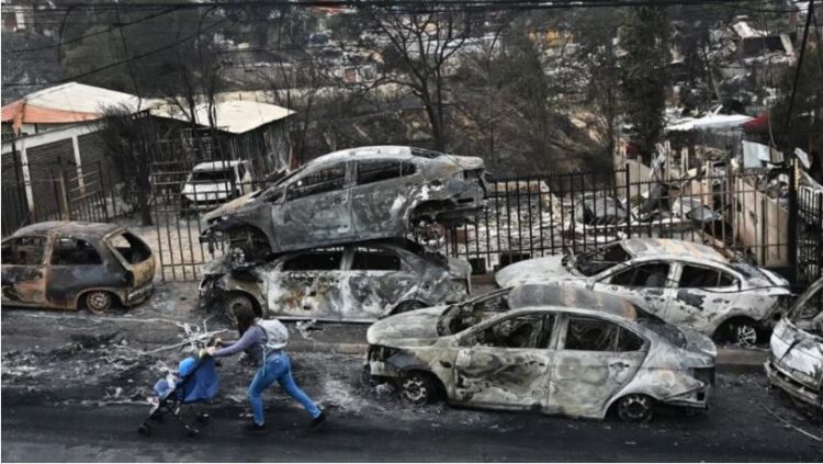 Më shumë se 100 të vdekur nga zjarret e fuqishme në Kili