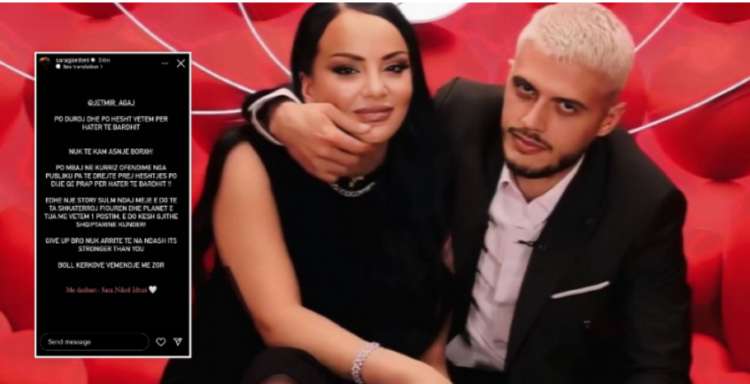 Përplasen në Instagram menaxheri i Bardhit dhe Sara, sharje dhe…