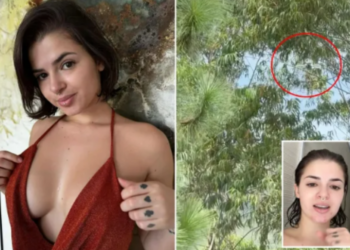 Modelja tregon momentet e frikshme kur droni në dritare tenton ta filmojë në tualet