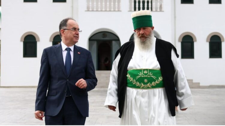 Nga teqeja e Baba Aliut, Begaj uron festën e Sulltan Novruzit