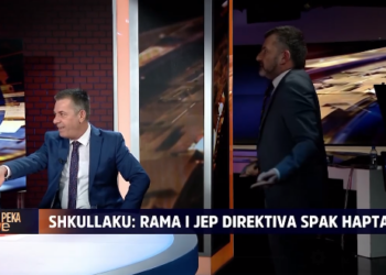 Video – Tension në studio, Bushati largohet, Peka mbyll emisionin