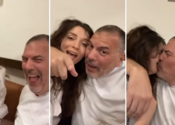 VIDEO-Diola ndan momentet romantike me biznesmenin 20 vite më të madh