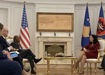 Osmani takon Robinson: SHBA ka dhënë kontribut në çdo hap tonin…