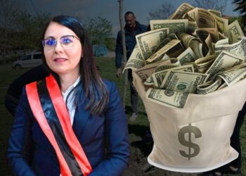 Eriselda Sefa i fal mikes së saj tenderin 25 MLN lekë për pemë dekorative në Lushnje