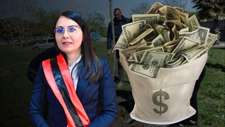 Eriselda Sefa i fal mikes së saj tenderin 25 MLN lekë për pemë dekorative në Lushnje